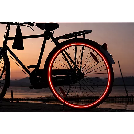 Atstarojoša lente atstarojoša lente velosipēdam motorpārībai automašīnai līmējama uzlīme 8 m