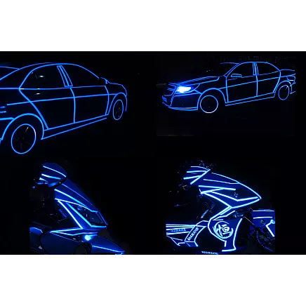 Reflective tape reflector for bicycle motorcycle car self-adhesive sticker 8m
