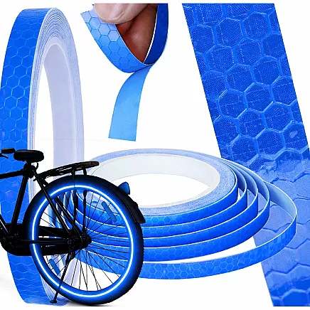 Reflective tape reflector for bicycle motorcycle car self-adhesive sticker 8m
