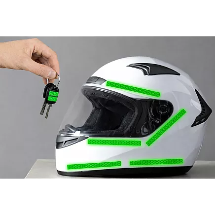 Atstarojoša lenta atstarojoša lenta velosipēdam motorpārībai automašīnai līmējama uzlīme 8 m