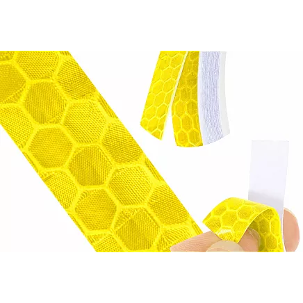 Atstarojoša lenta atstarojoša lenta velosipēdam motorpārībai automašīnai līmējama uzlīme 8 m