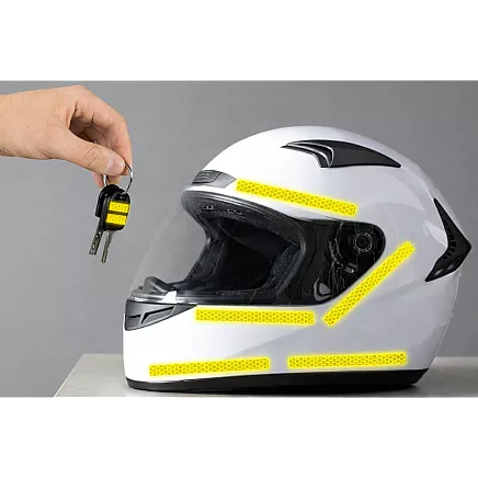 Atstarojoša lenta atstarojoša lenta velosipēdam motorpārībai automašīnai līmējama uzlīme 8 m