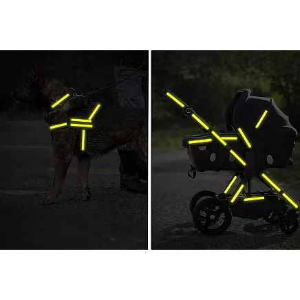 Atstarojoša lenta atstarojoša lenta velosipēdam motorpārībai automašīnai līmējama uzlīme 8 m