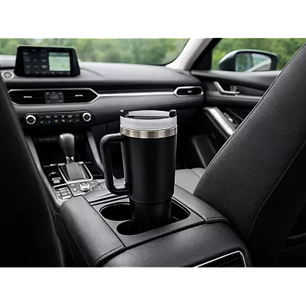 Большая термосудьба 1,2 л со соломкой и стальным удорожником для холодных и горячих напитков