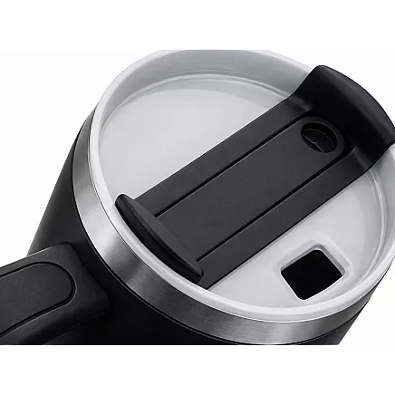 Большая термосудьба 1,2 л со соломкой и стальным удорожником для холодных и горячих напитков