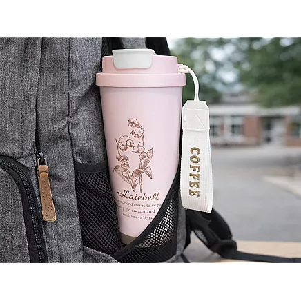 Термос 530 мл соломка с ручкой стальный термос для холодных и горячих напитков