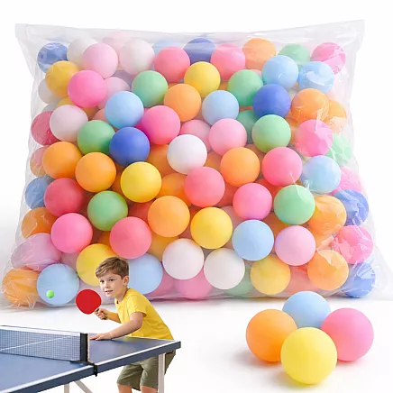 Цветные мячи для настольного тенниса, большой набор из 150 штук