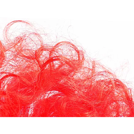 Парука болельщика с афро-локонами, бело-красная, головной убор, польша, матч