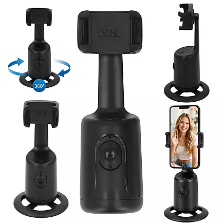 Вращающийся штатив для телефона со стабилизатором, поворот на 360°, функция автослежения по лицу