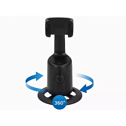 Вращающийся штатив для телефона со стабилизатором, поворот на 360°, функция автослежения по лицу