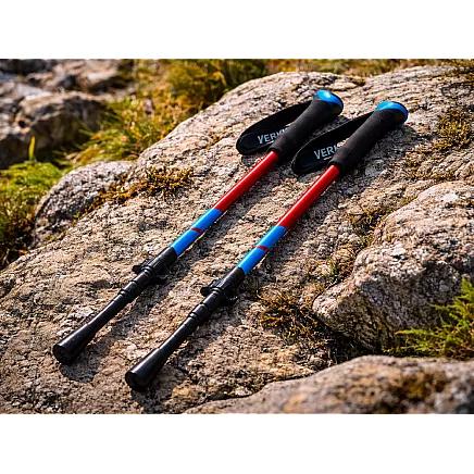 ТРЕККИНГОВЫЕ ПАЛКИ ДЛЯ СЕВЕРНОЙ ХОДЬБЫ VERK GROUP НАКОНЕЧНИКИ ЧЕХОЛ
