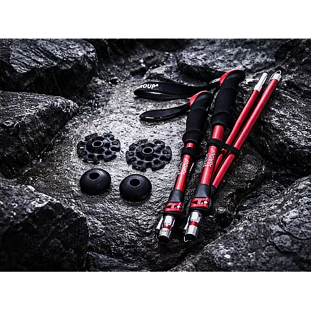 ТРЕККИНГОВЫЕ ПАЛКИ ДЛЯ СКАНДИНАВСКОЙ ХОДЬБЫ VERK GROUP В КОМПЛЕКТЕ С ЧЕХЛОМ