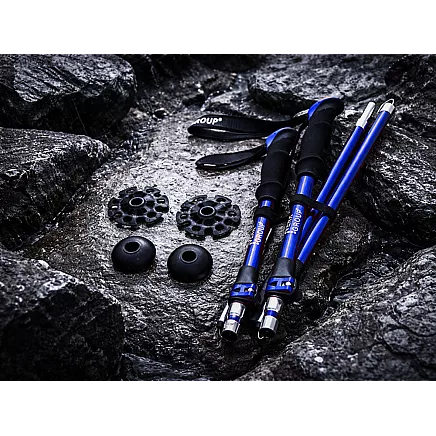 ТРЕККИНГОВЫЕ ПАЛКИ ДЛЯ СКАНДИНАВСКОЙ ХОДЬБЫ VERK GROUP В КОМПЛЕКТЕ С ЧЕХЛОМ