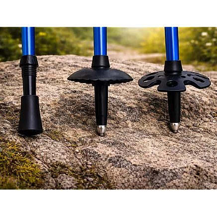 ТРЕККИНГОВЫЕ ПАЛКИ ДЛЯ СКАНДИНАВСКОЙ ХОДЬБЫ VERK GROUP В КОМПЛЕКТЕ С ЧЕХЛОМ