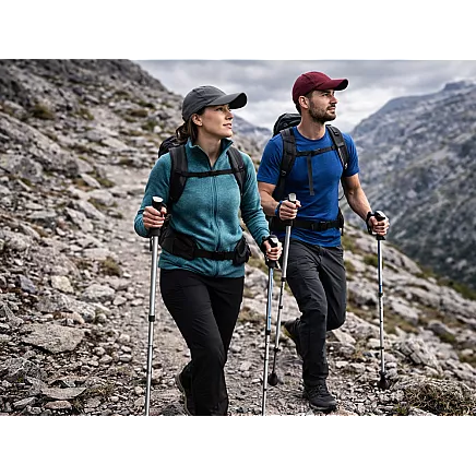 ТРЕККИНГОВЫЕ ПАЛКИ ДЛЯ СКАНДИНАВСКОЙ ХОДЬБЫ VERK GROUP В КОМПЛЕКТЕ С ЧЕХЛОМ