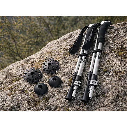 ТРЕККИНГОВЫЕ ПАЛКИ ДЛЯ СКАНДИНАВСКОЙ ХОДЬБЫ VERK GROUP В КОМПЛЕКТЕ С ЧЕХЛОМ