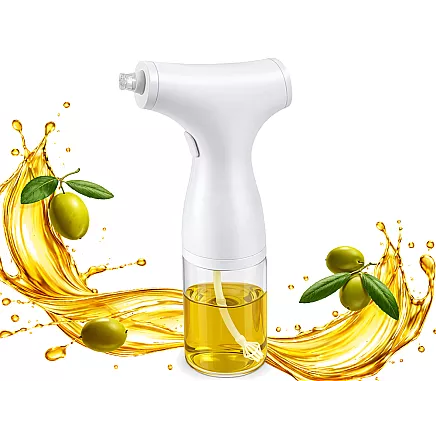 ELECTRIC OIL, OLIVE OIL AND VINEGAR SPRAYER – 200ml GLASS SPRAY BOTTLE