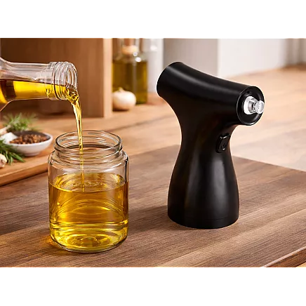 ELECTRIC OIL, OLIVE OIL AND VINEGAR SPRAYER – 200ml GLASS SPRAY BOTTLE