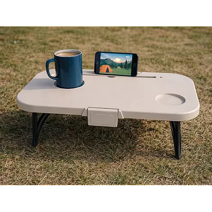 Складная силиконовая корзина для пикника, туристический столик, водонепроницаемый контейнер