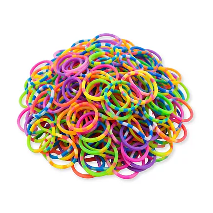 XXL BRACELET-MAKING KIT – 6,800 ELASTIC STRINGS, 22 COLOURS, KROSNO GIFT SET