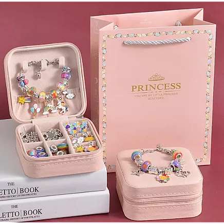 COLORFUL BRACELET MAKING SET (50)