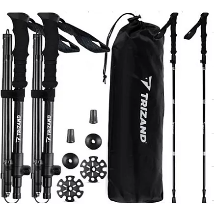 NORDIC WALKING POLES SET OF 1 BLUE (30)