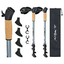 NORDIC WALKING NŪJAS KOMPLEKTS 4 ZILAS (30)