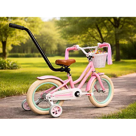 GUIDE HANDLE FOR LEARNING TO RIDE A BIKE – METAL BIKE HANDLE