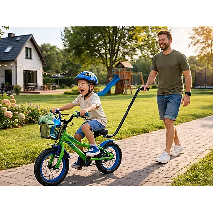 GUIDE HANDLE FOR LEARNING TO RIDE A BIKE – METAL BIKE HANDLE