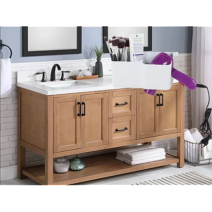 Dryer holder shelf wall organiser