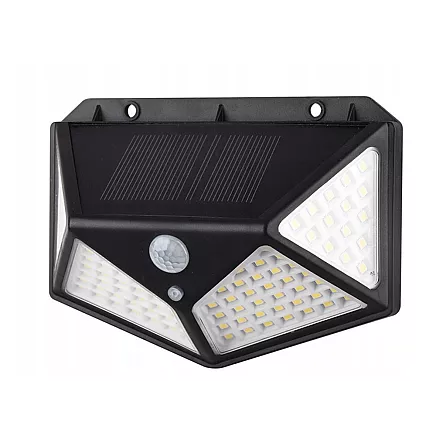 Solar lamp 100 led with twilight movement sensor