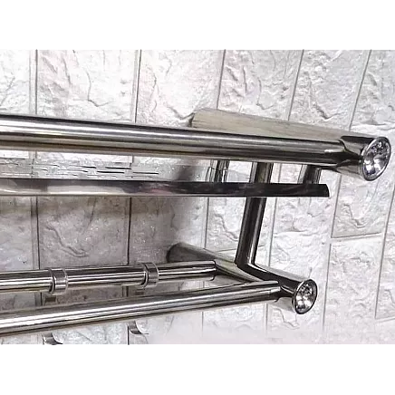 Bathroom shelf hanging shower organiser