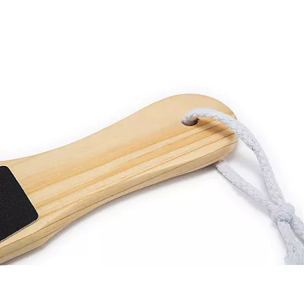 Divpusēja Koka Pēdu Vīle Skrubis Pedikīra Rīks