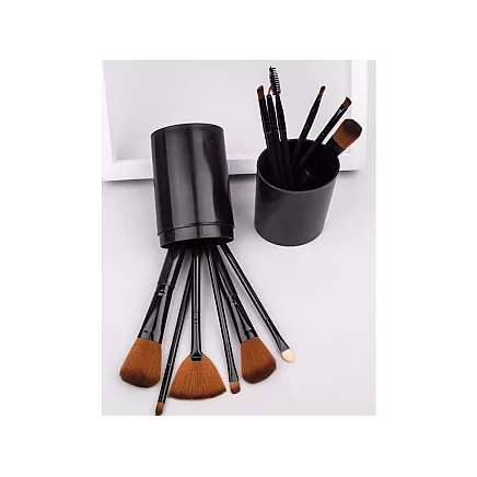 Set of professional make-up brushes 12 pieces