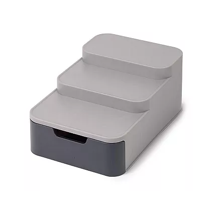 Kitchen organiser bin three tier drawer