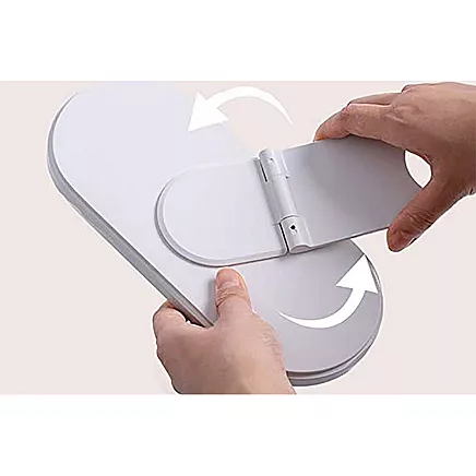 Meikapa Kosmētikas Organaizers ar Spoguli un LED Gaismu, Balts