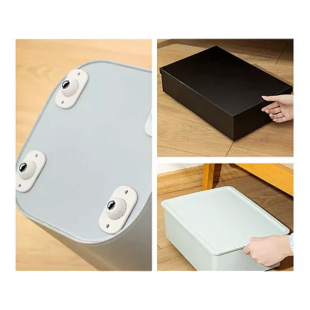 Pašlīmējoši Mēbeļu Rullīšu Riteņi, 4 gab.