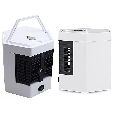 Portatīvais Mini Gaisa Kondicionieris Gaisa Dzesētājs Mitrinātājs 2in1