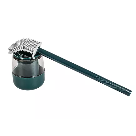 Silicone toilet brush hanging bathroom toilet