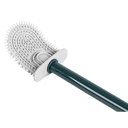 Silicone toilet brush hanging bathroom toilet