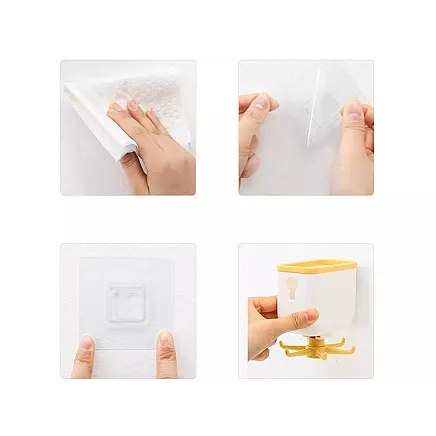 Kitchen hanger rotary toolholder shelf