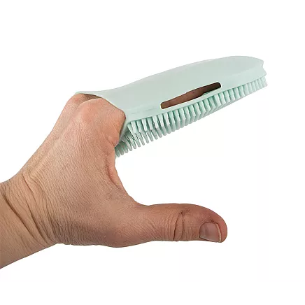 Washer sponge brush head and body massage