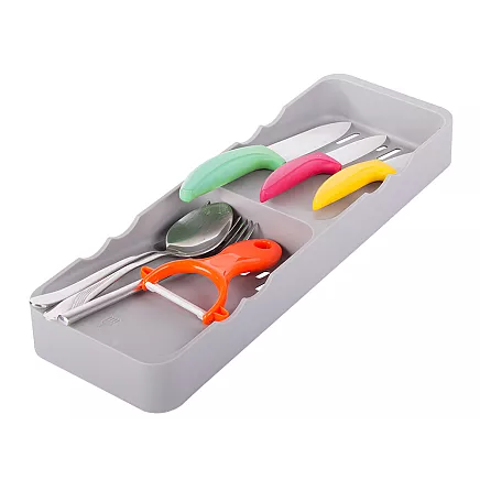 Kitchen organiser for cutlery drawer container