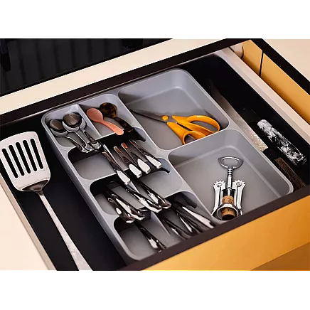 Kitchen organiser for cutlery drawer container