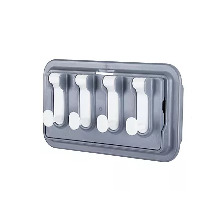 Kitchen hanger bracket shelf utensil holder shelf