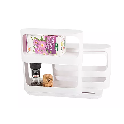 Kitchen spice organiser for cabinet container