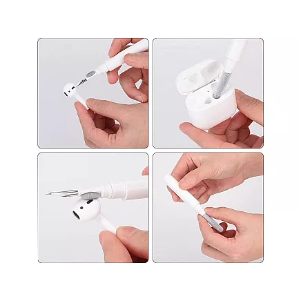 Cleaning kit for telephone handsets