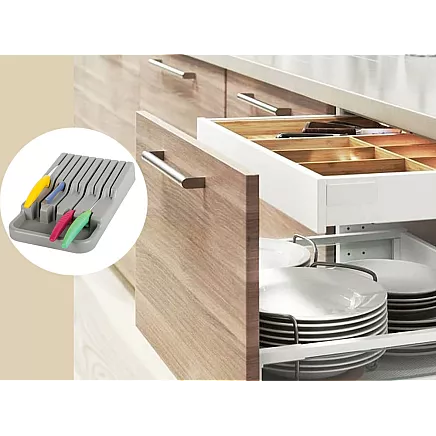 Knife drawer organiser 9 compartments insert