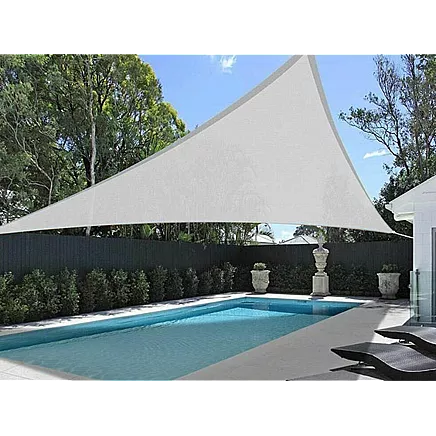 Dārza Ūdensizturīgs Saulessargs Markīze Bura Nojume Tents 3x3x3m, Pelēks