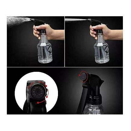 Universāls frizieru smidzinātājs ar regulējamu strūklu, 250ml